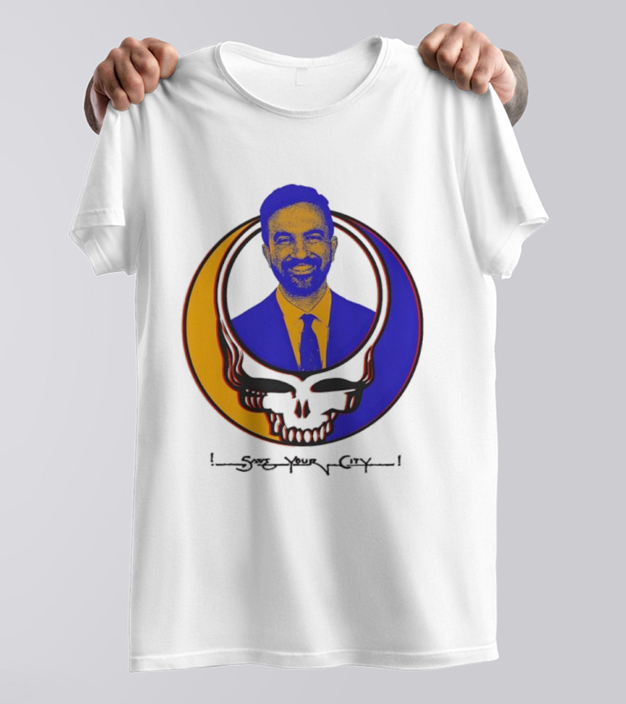 Steal Your Face X Zohran Mamdani Logo T-Shirt