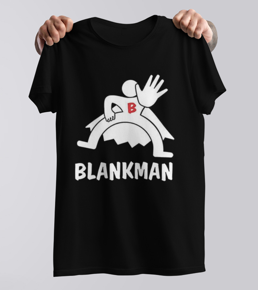 BLANKMAN Superhero B Emblem T-Shirt