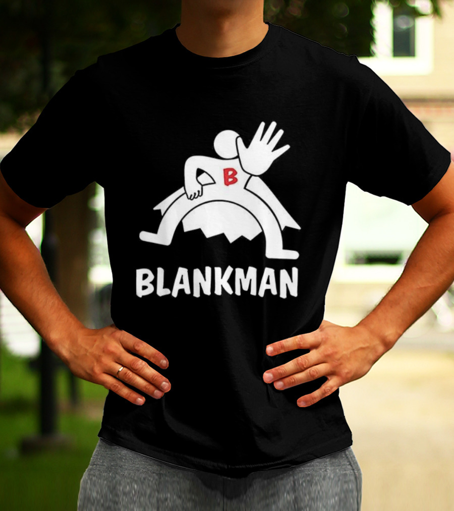 BLANKMAN Superhero B Emblem T-Shirt