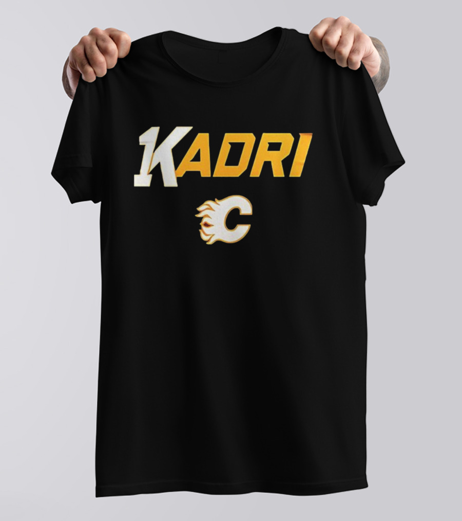 Calgary Flames Kadri 1000th NHL Game 2025 T-Shirt