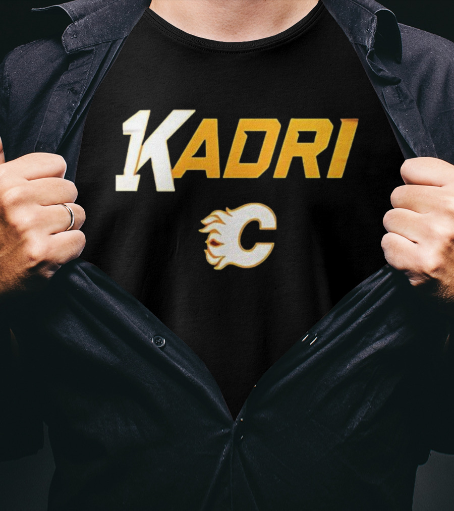 Calgary Flames Kadri 1000th NHL Game 2025 T-Shirt