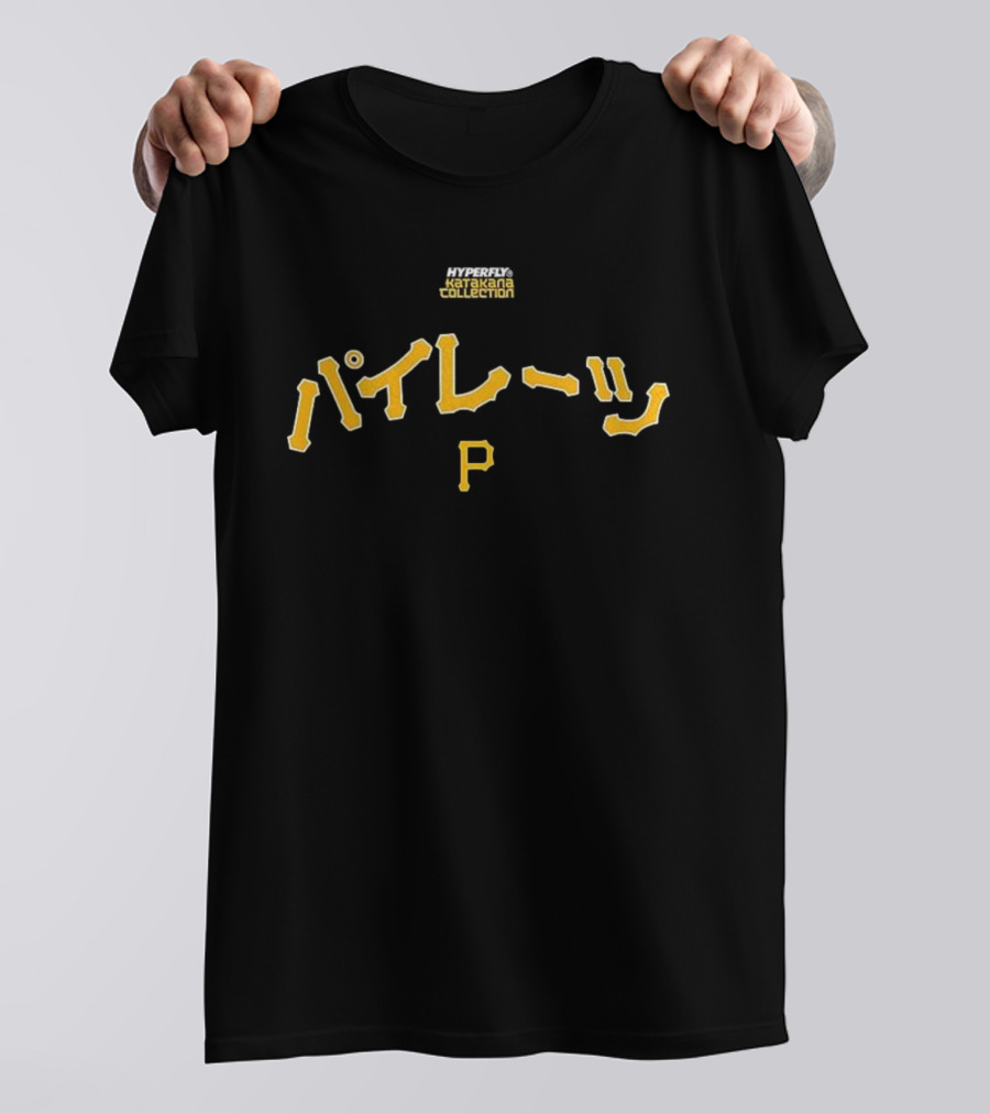 Pittsburgh Pirates Hyperfly Katakana Collection P T-Shirt