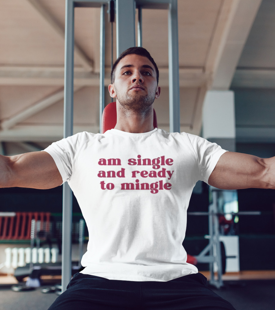Charlotte Asaaba Am Single And Ready To Mingle T-Shirt