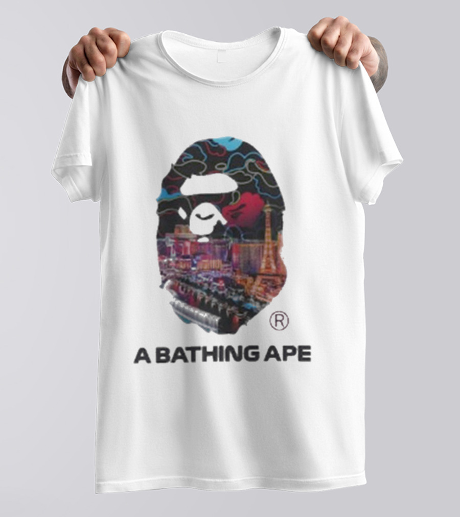 BAPE Formula 1 Las Vegas Grand Prix 2025 A Bathing Ape Collaboration T-Shirt