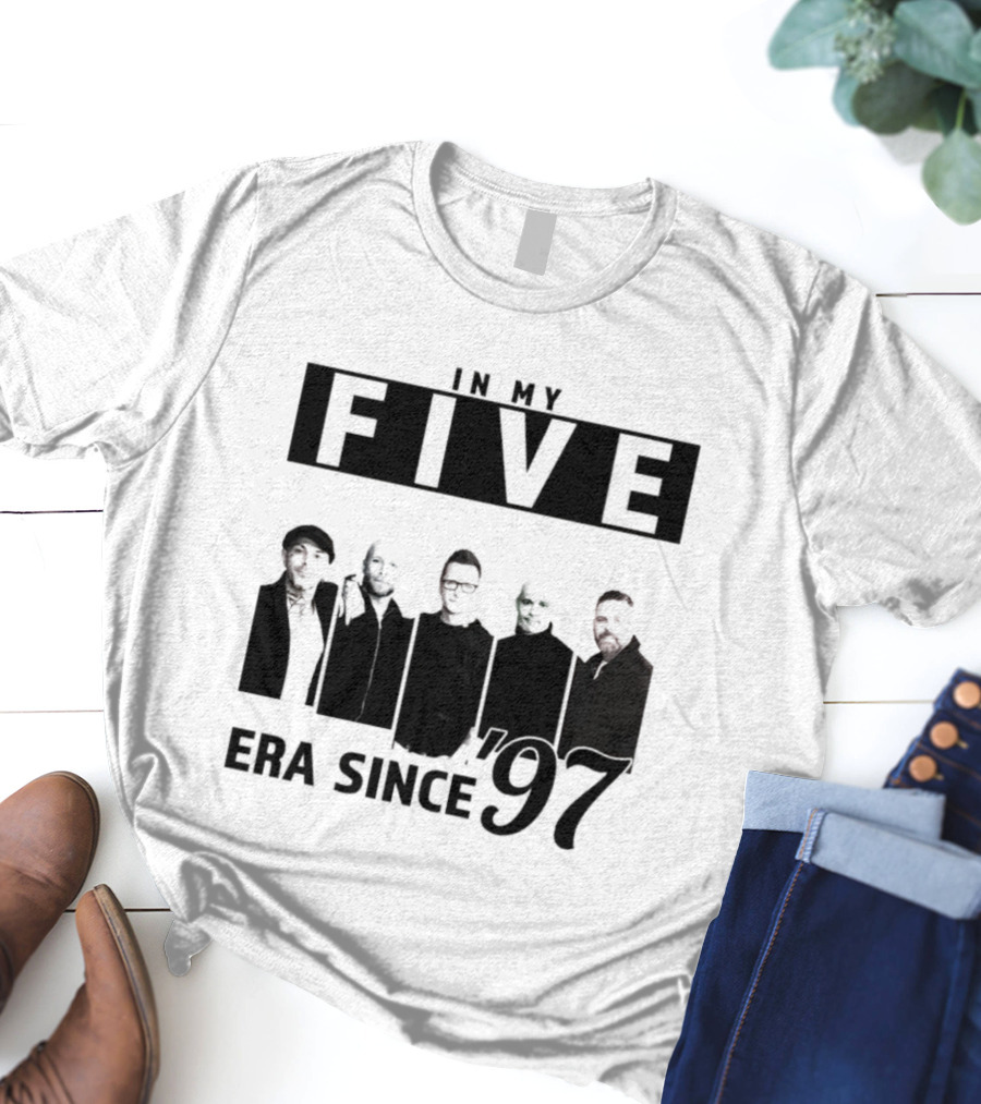 FIVE Boyband My Era Since 97 Concert T-Shirt