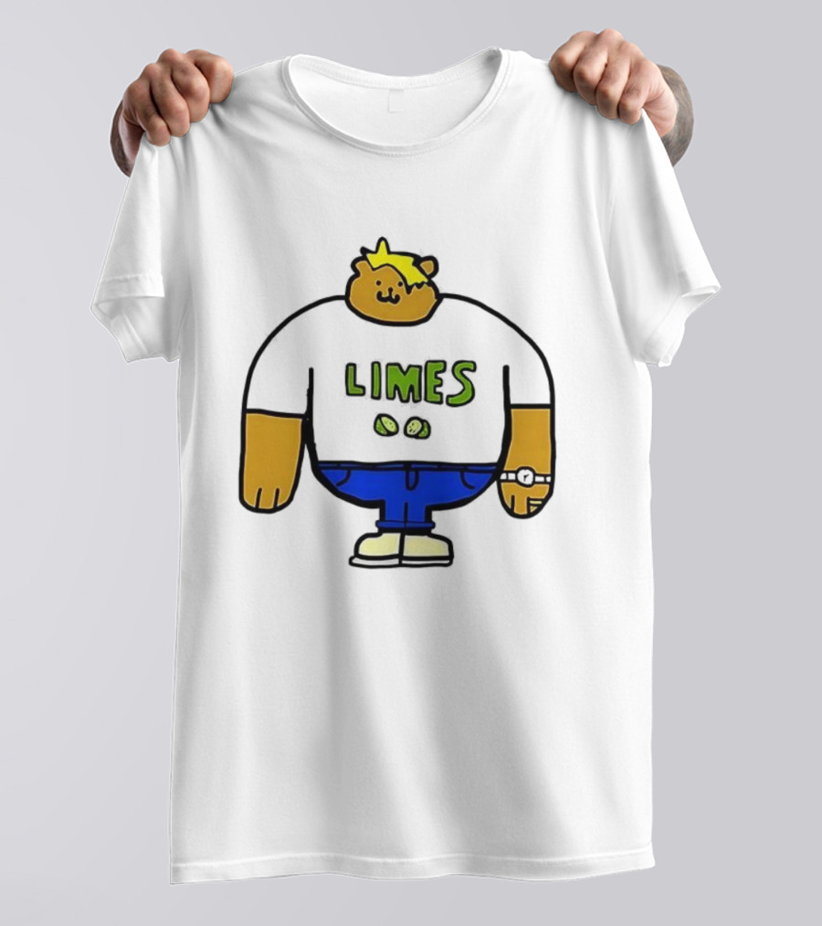 Limes Shayne Character With Lime Slices T-Shirt