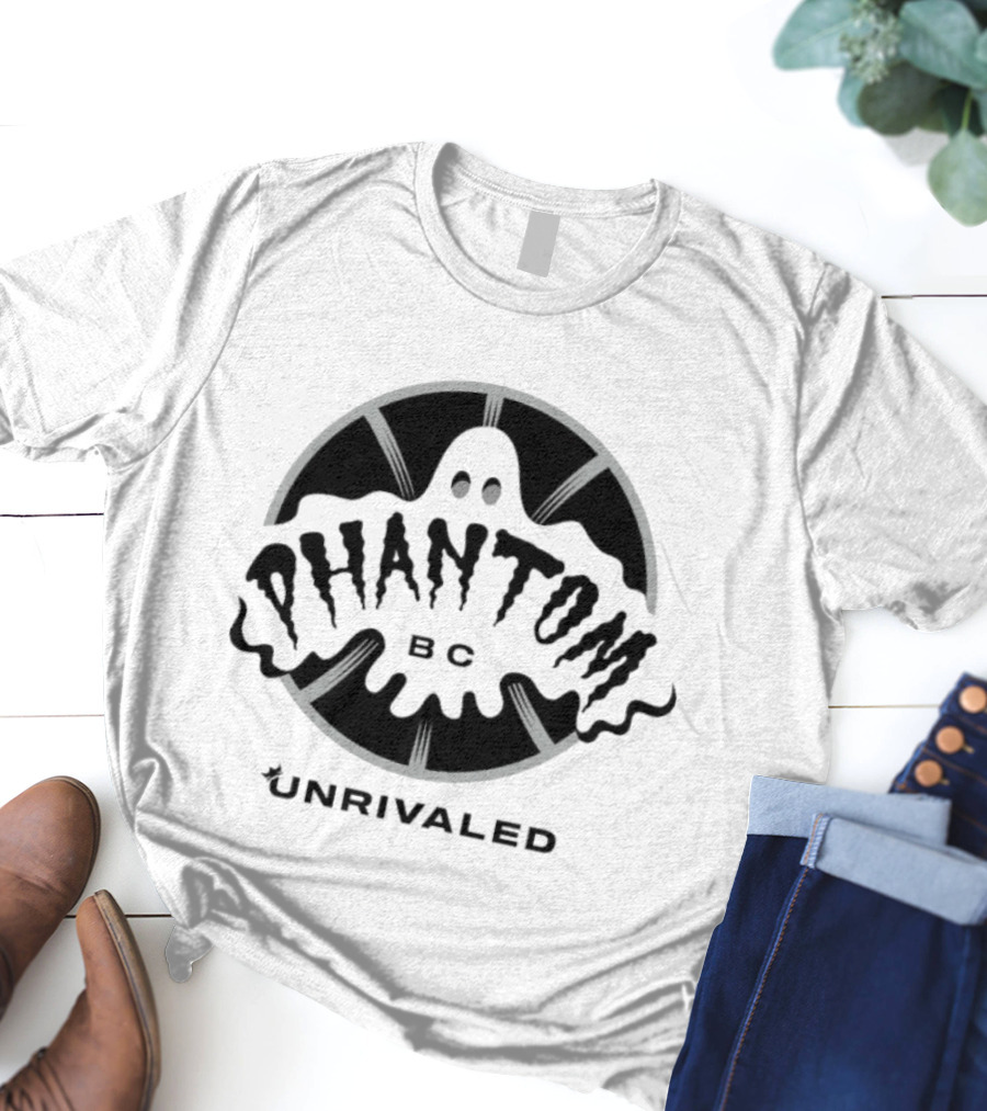 Unrivaled Phantom BC Ghost Basketball Club Emblem T-Shirt