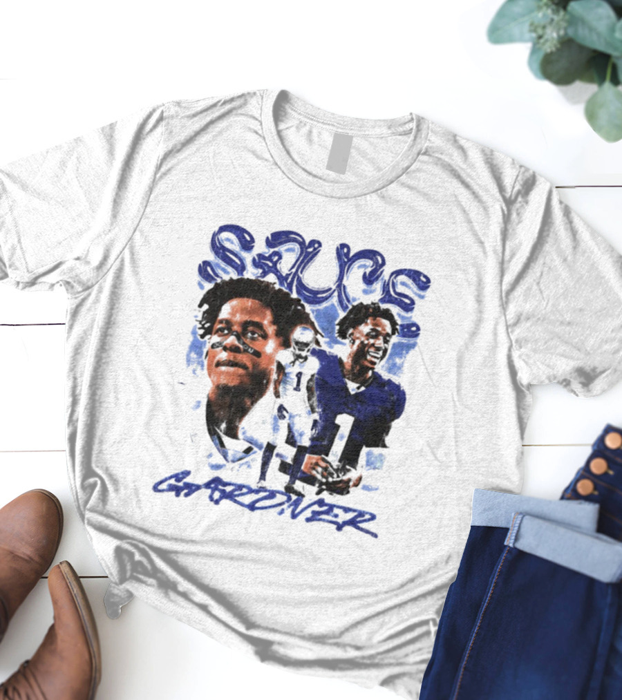 Sauce Gardner Indianapolis Colts NFL Vintage Style T-Shirt