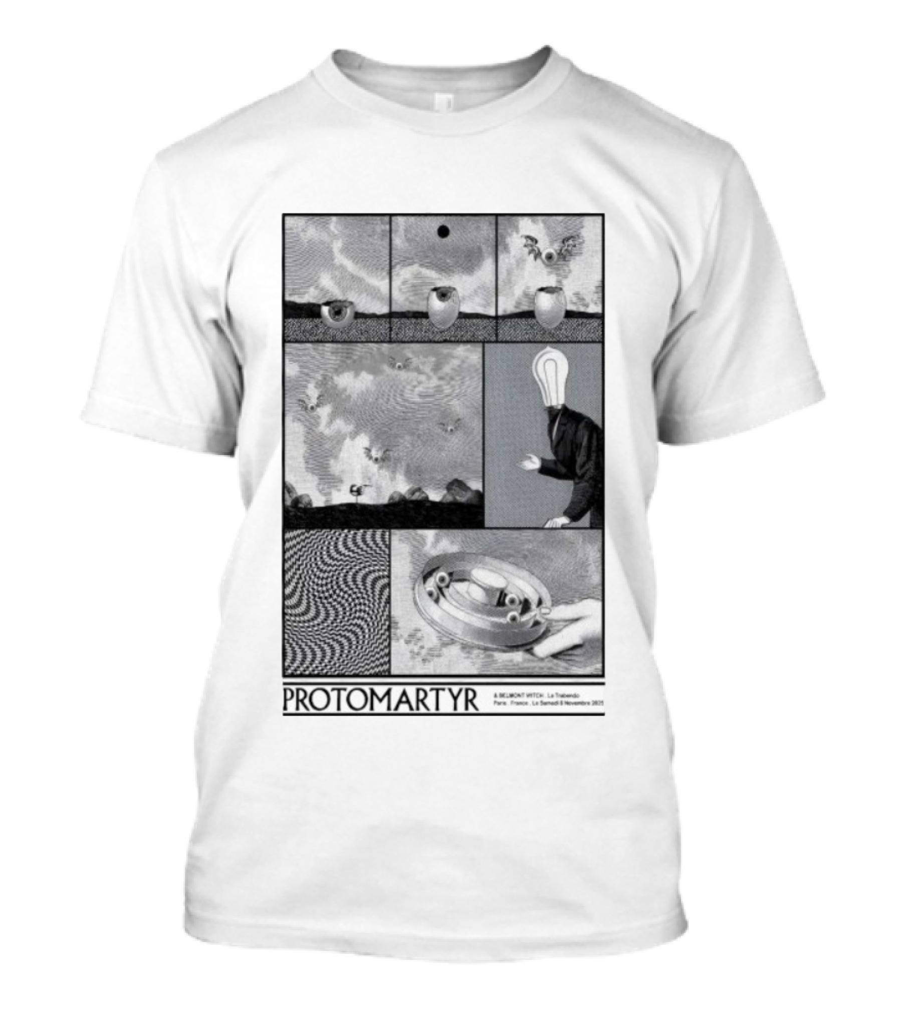 Protomartyr A Brilliant Wretch La Trabendo Paris France Le Samedi 8 Novembre 2025 Concerts T-Shirt