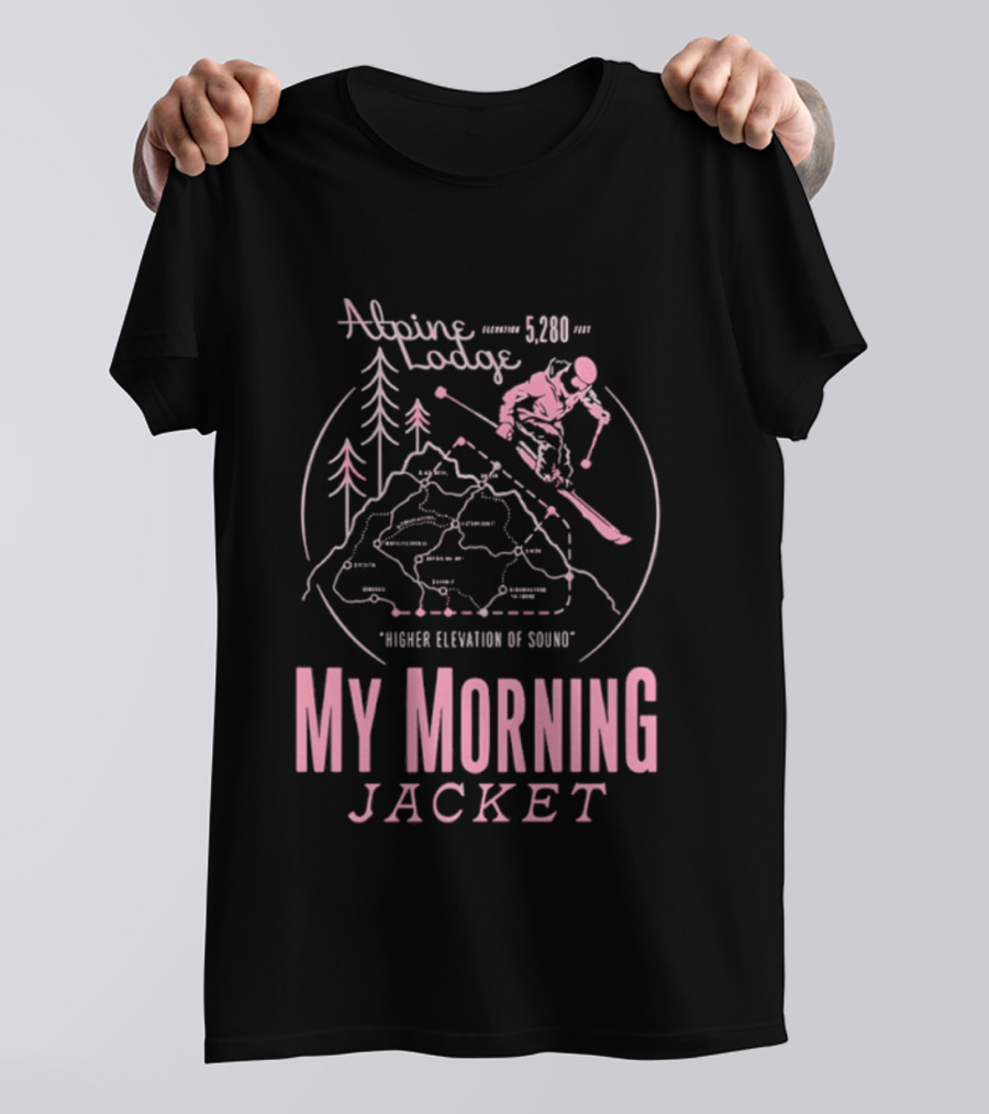 Alpine Lodge 5280 My Morning Jacket Higher Elevation Of Sound Winter 2025 T-Shirt