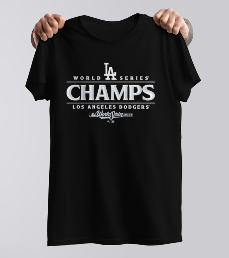 LA World Series Champs Los Angeles Dodgers 2025 T-Shirt
