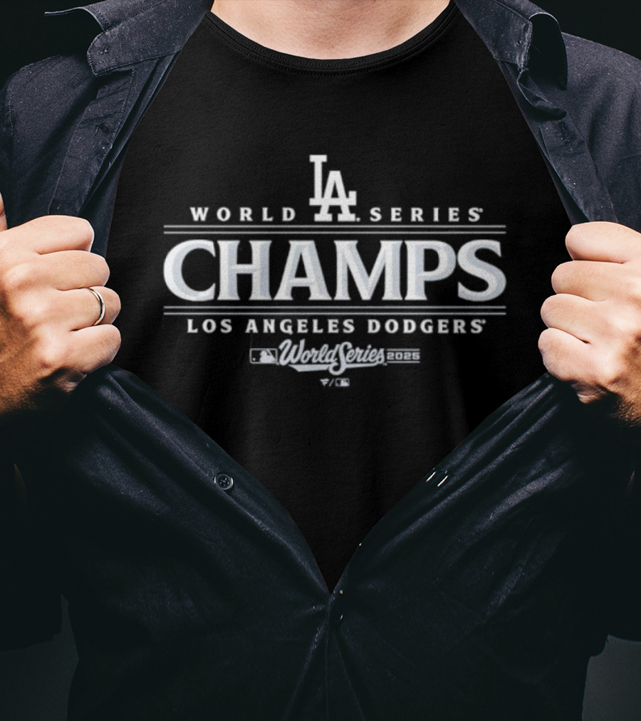 LA World Series Champs Los Angeles Dodgers 2025 T-Shirt