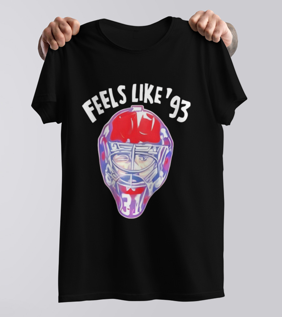 Feels Like 93 Montreal Canadiens Hockey Stanley Cup 1993 T-Shirt