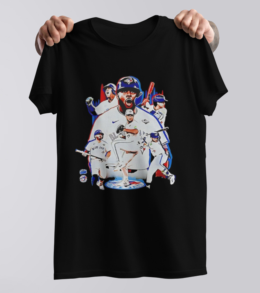 Toronto Blue Jays Baseball Players 2025 MLB Team Nike T-Shirt