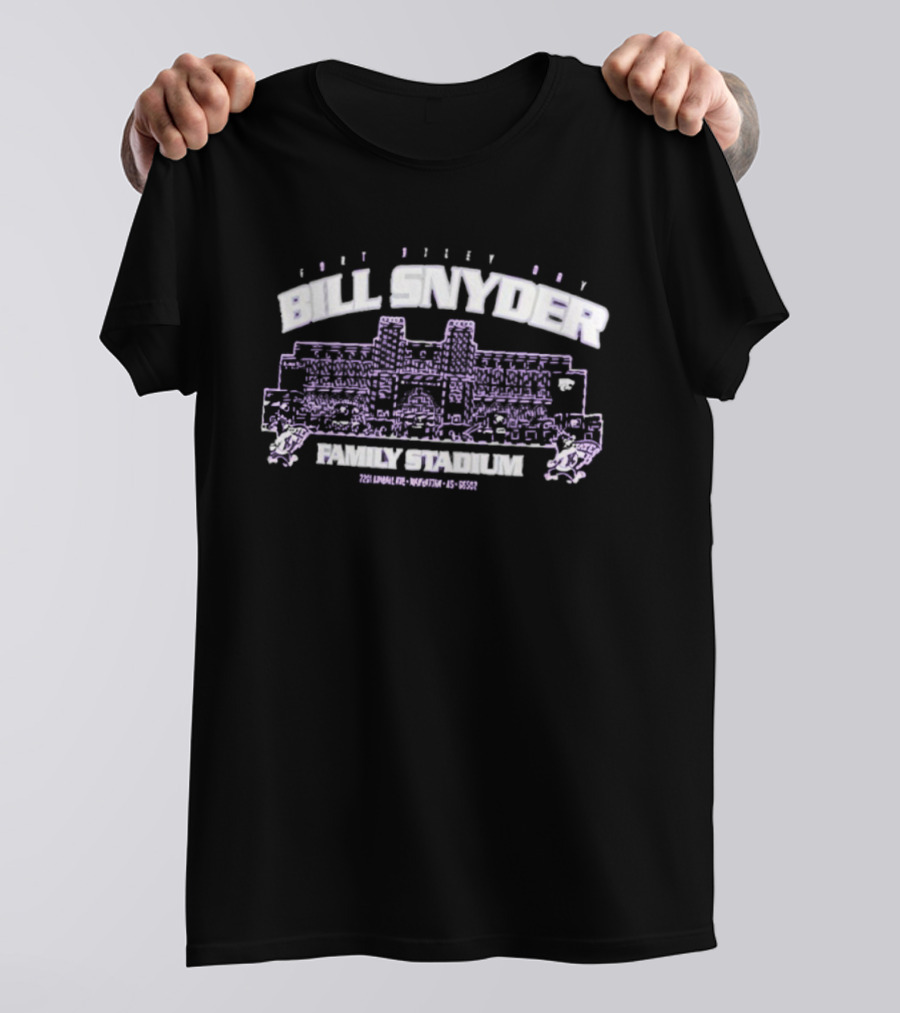 K-State Wildcats Bill Snyder Family Stadium Manhattan Kansas T-Shirt