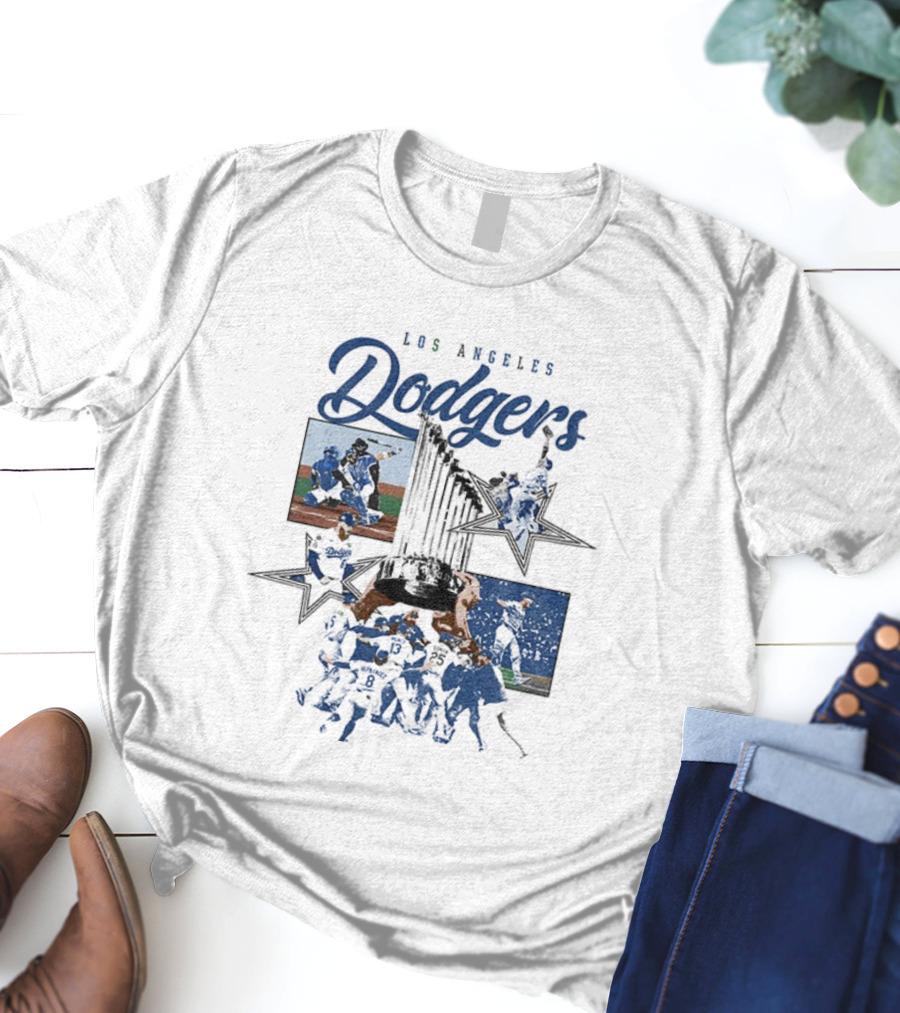 Los Angeles Dodgers World Series Champions 2025 MLB Baseball T-Shirt