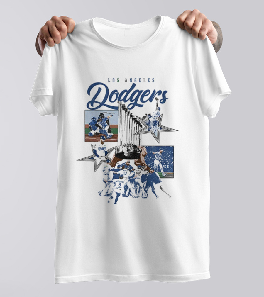 Los Angeles Dodgers World Series Champions 2025 MLB Baseball T-Shirt