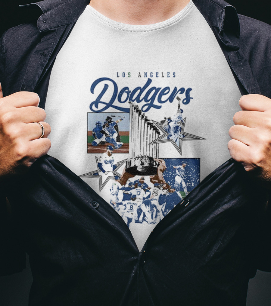 Los Angeles Dodgers World Series Champions 2025 MLB Baseball T-Shirt