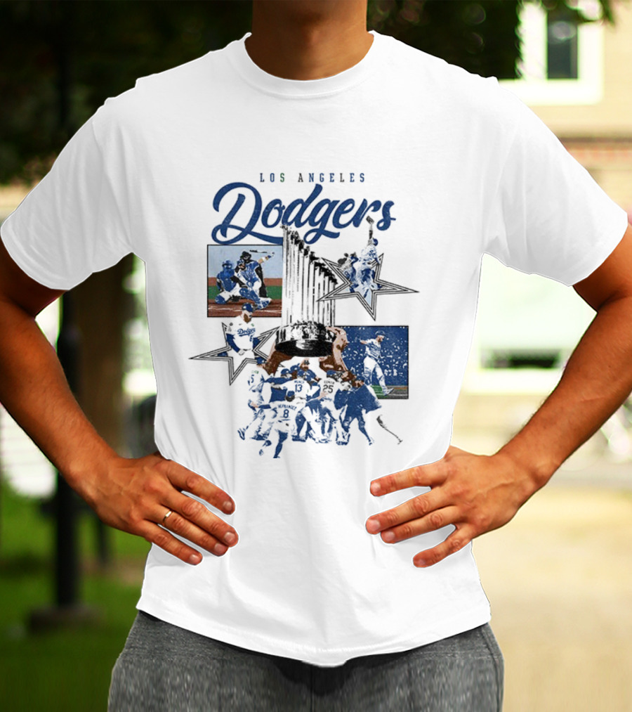 Los Angeles Dodgers World Series Champions 2025 MLB Baseball T-Shirt