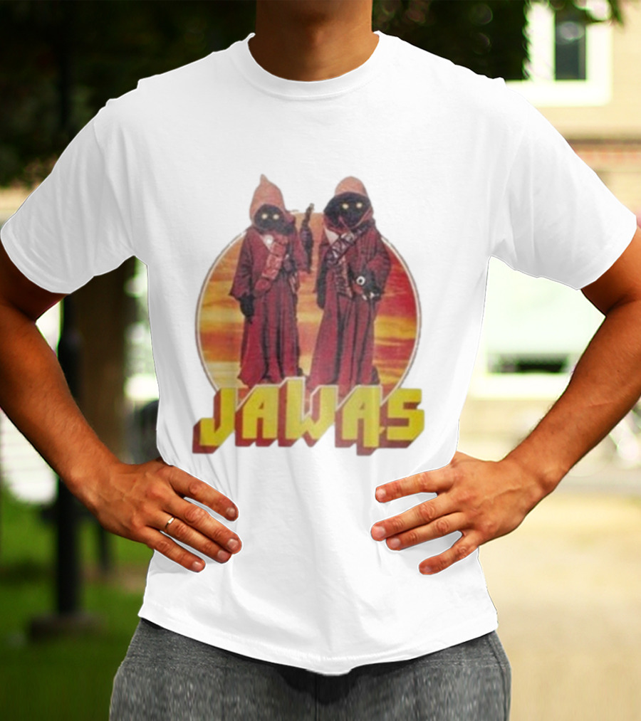 Star Wars A New Hope Jawas Sunset Scene T-Shirt