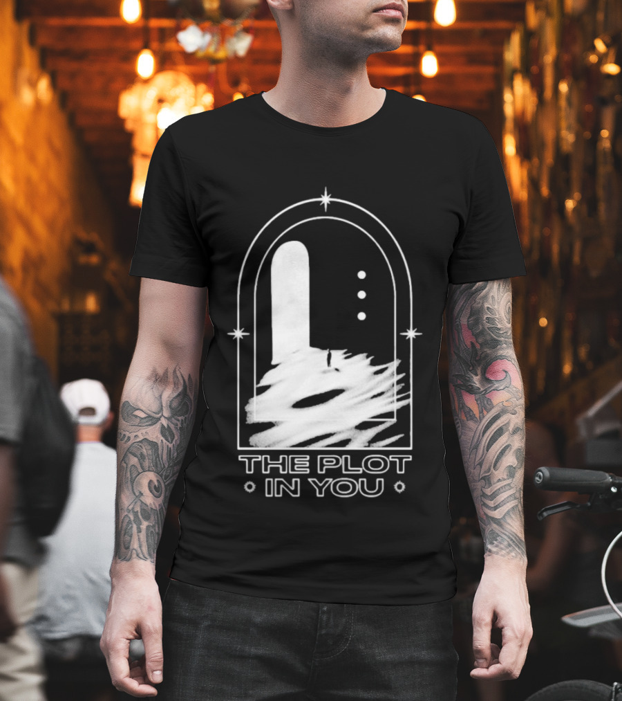 The Plot In You Gate Archway Symbol With Stars T-Shirt