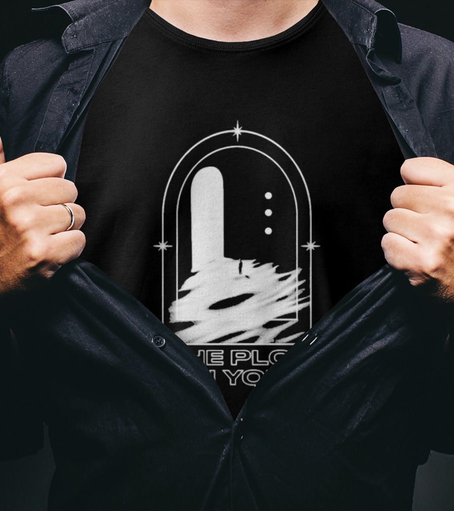 The Plot In You Gate Archway Symbol With Stars T-Shirt