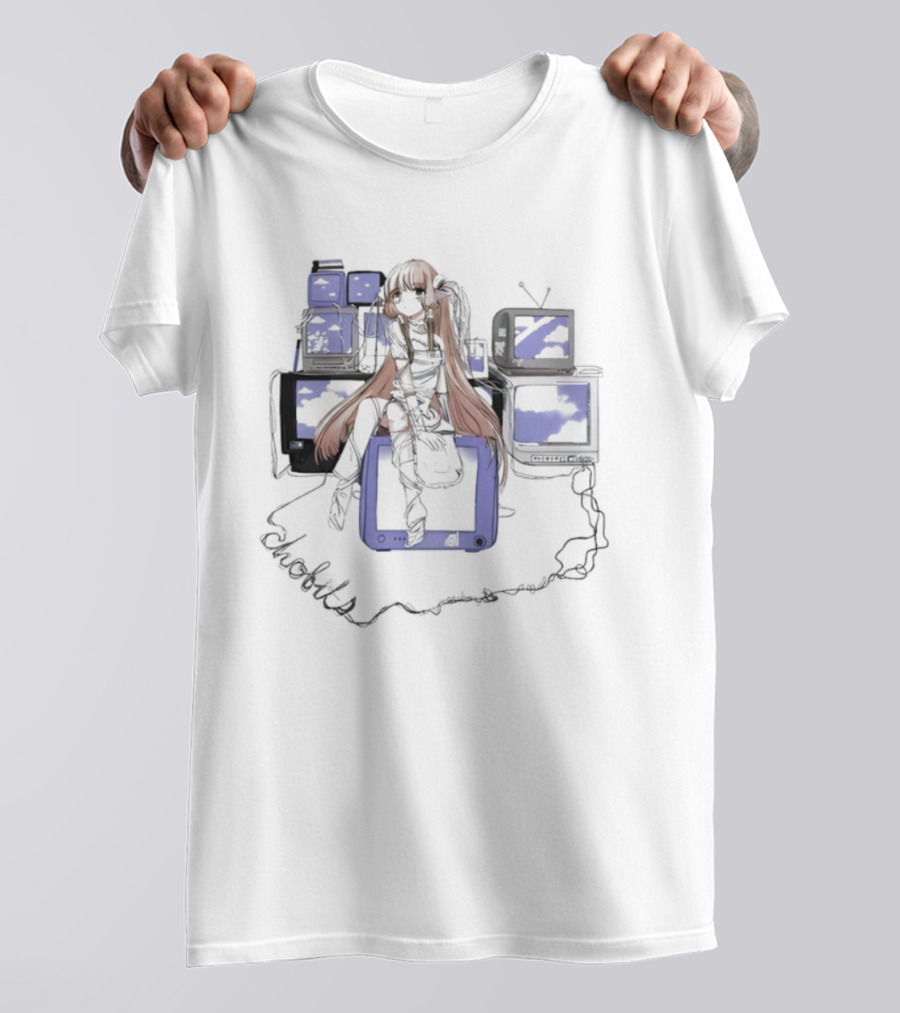 Daisy Chained Angel Archive Chaotica Visuals T-Shirt