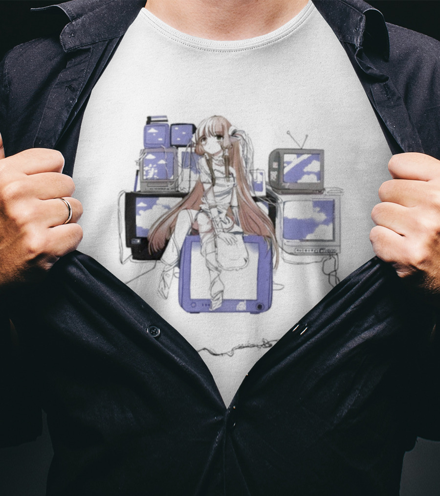 Daisy Chained Angel Archive Chaotica Visuals T-Shirt