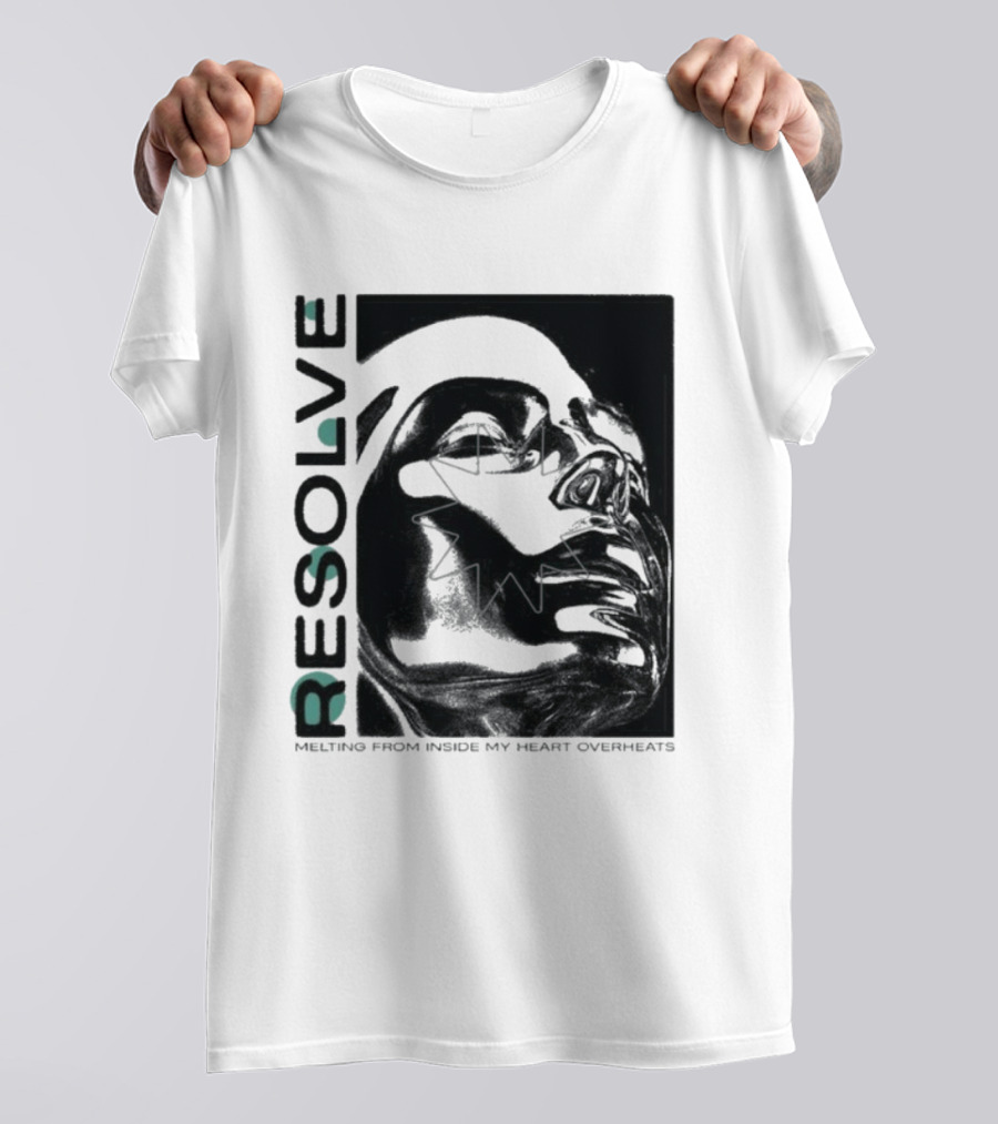 Resolve Melting From Inside My Heart Overheats Mannequin T-Shirt