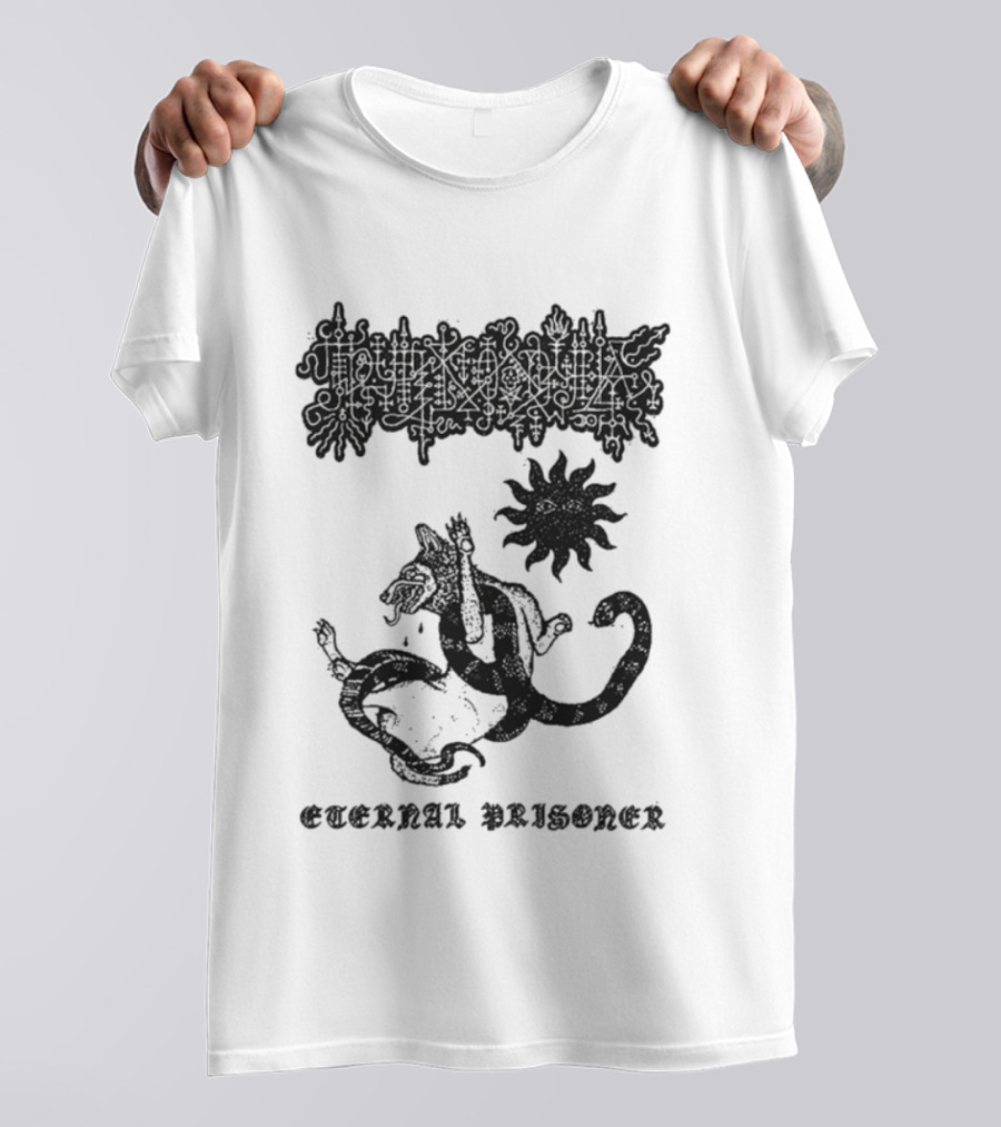 Труп Колдуна Warlock Corpse Serpent Sun Eternal Prisoner T-Shirt