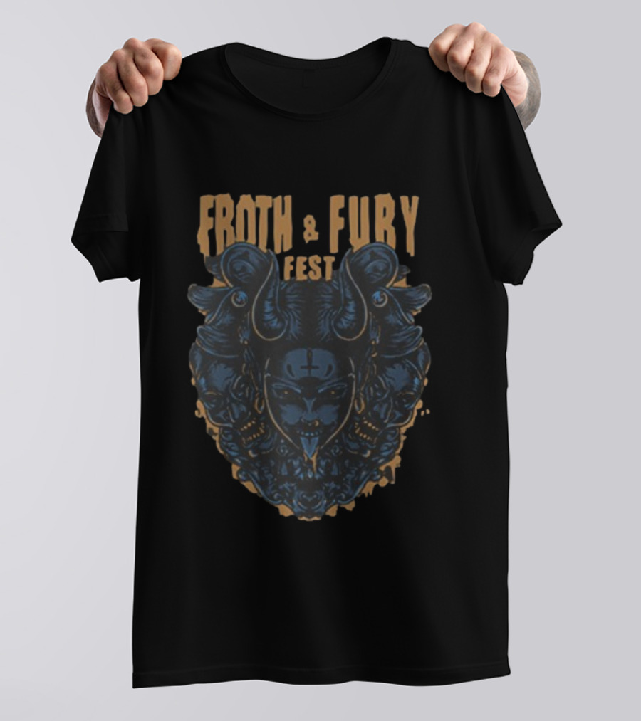 Froth & Fury Fest Yokai Girl Adelaide 2026 T-Shirt