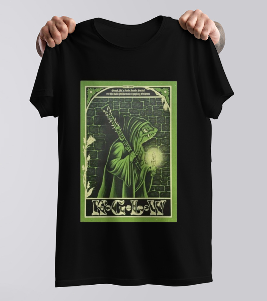 King Gizzard And The Lizard Wizard Nov 9 2023 Inside Seaside Festival Gdańsk Baltic Philharmonic Symphony Orchestra T-Shirt