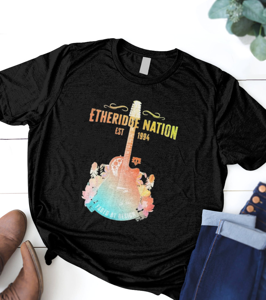 Etheridge Nation Est 1994 Faded By Design T-Shirt