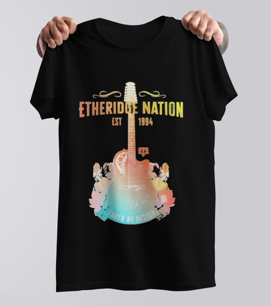 Etheridge Nation Est 1994 Faded By Design T-Shirt
