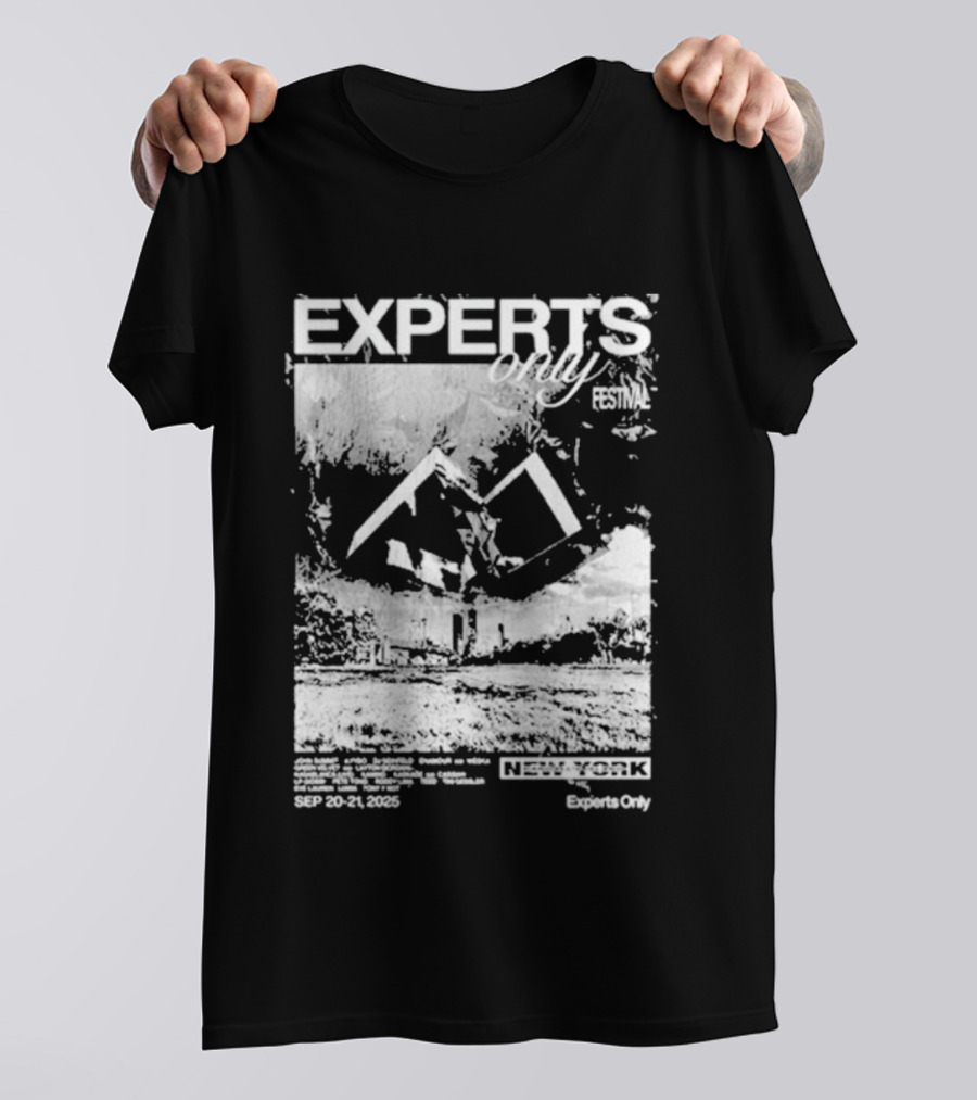 Experts Only John Summit New York Music Festival September 2023 T-Shirt