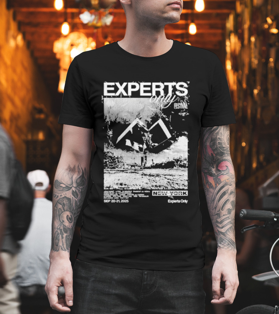 Experts Only John Summit New York Music Festival September 2023 T-Shirt