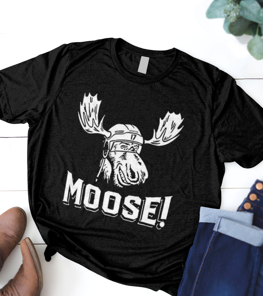 Moose Mikko Rantanen Hockey Fan Apparel T-Shirt