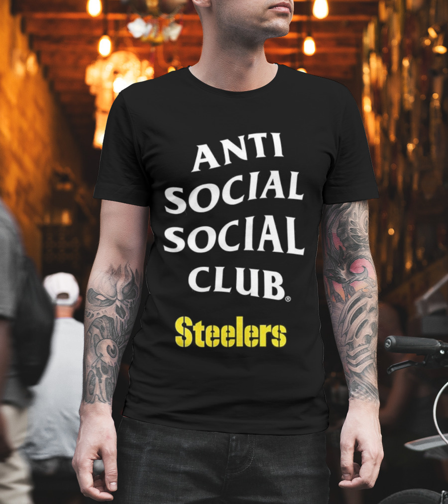 Anti Social Social Club Steelers T-Shirt