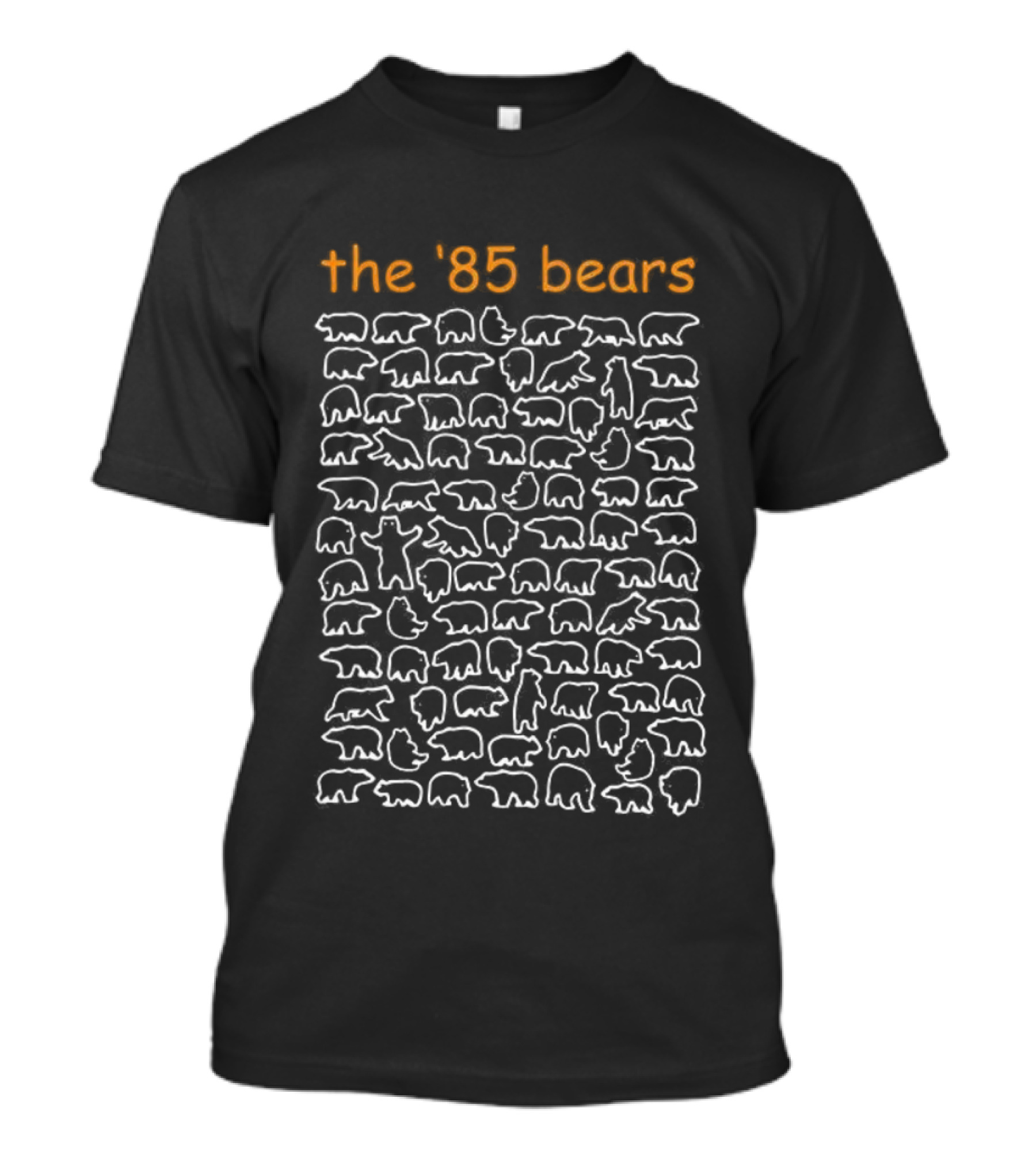 Chicago Bears The 85 Bears 1985 Retro Football Collection T-Shirt