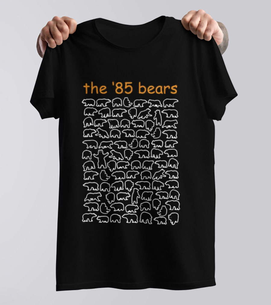 Chicago Bears The 85 Bears 1985 Retro Football Collection T-Shirt
