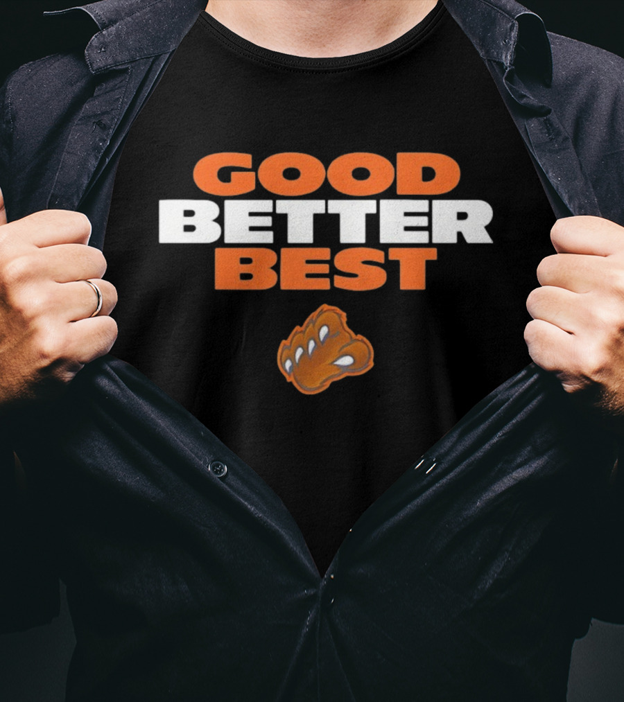Good Better Best Vintage Chicago Bears Football NFL T-Shirt