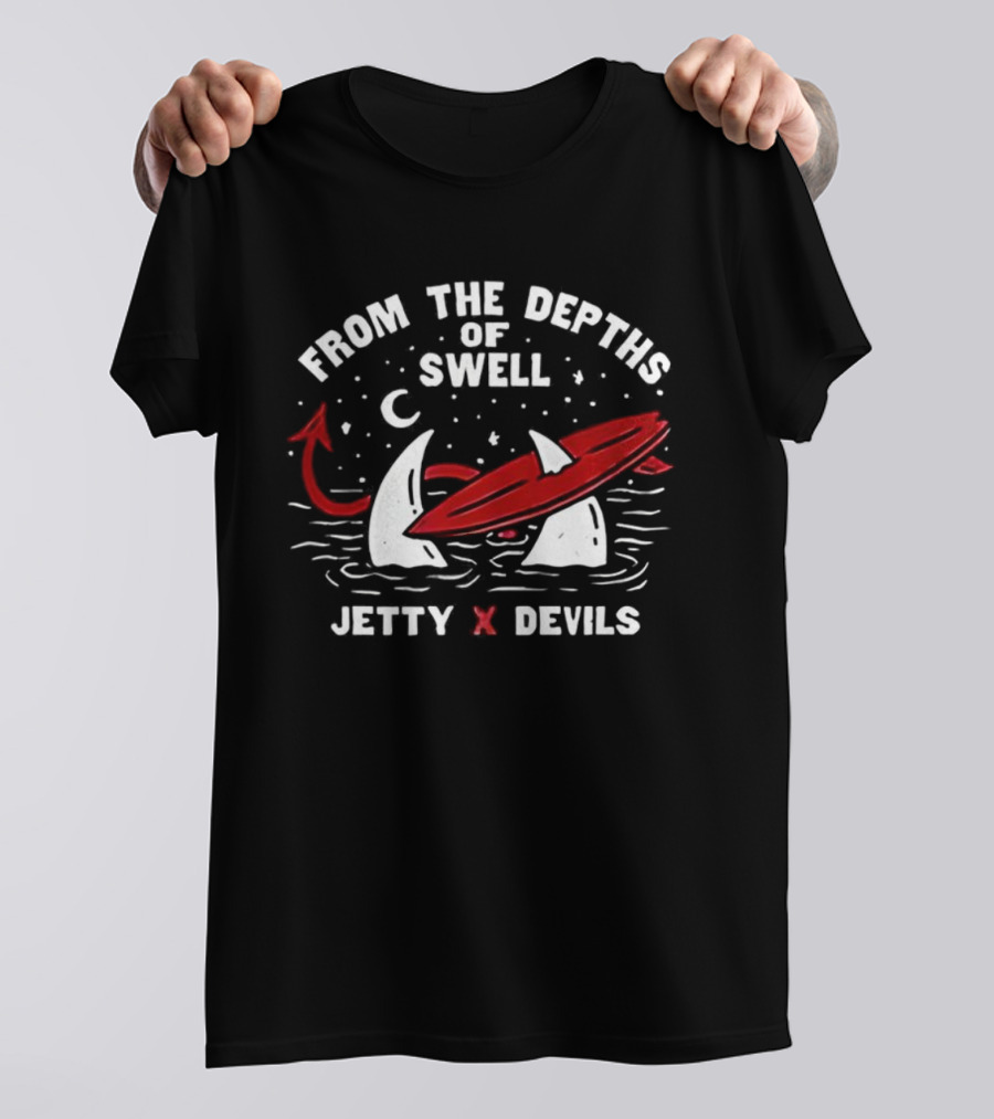 From The Depths Of Swell Jetty X Devils T-Shirt