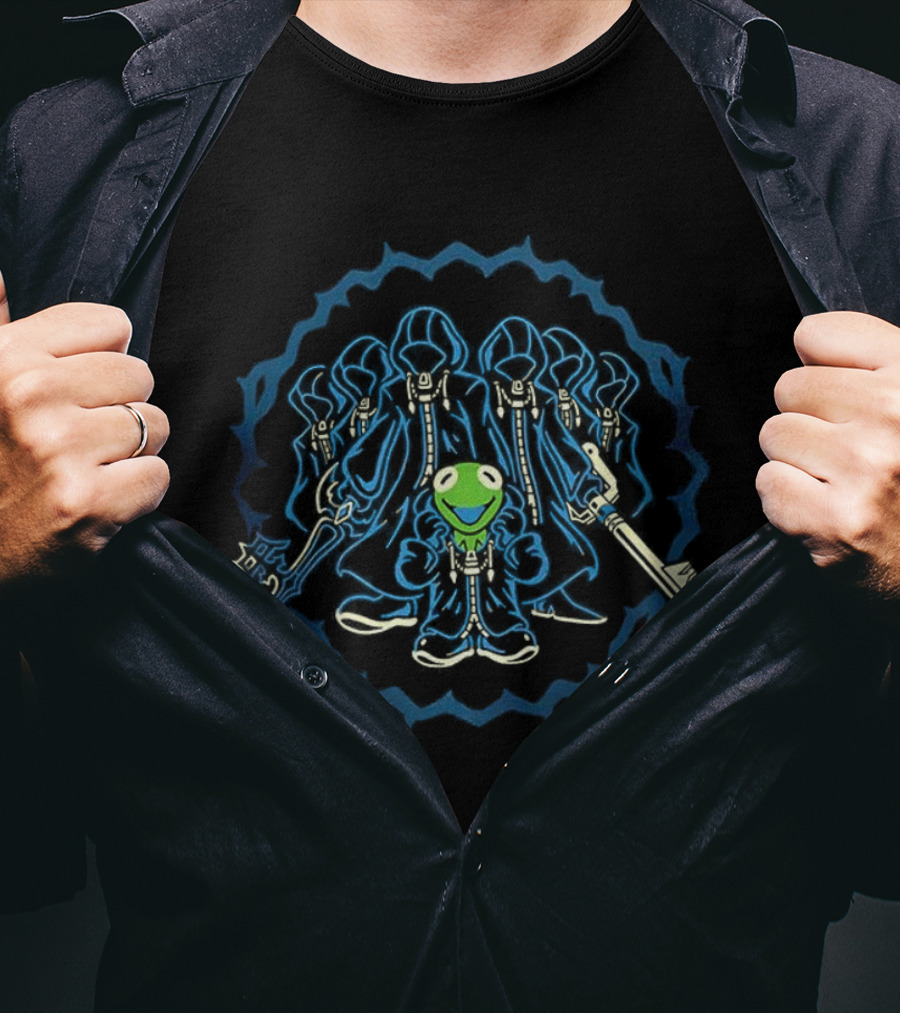 Kermit The Frog Kingdom Hearts Big Revelation Mashup T-Shirt