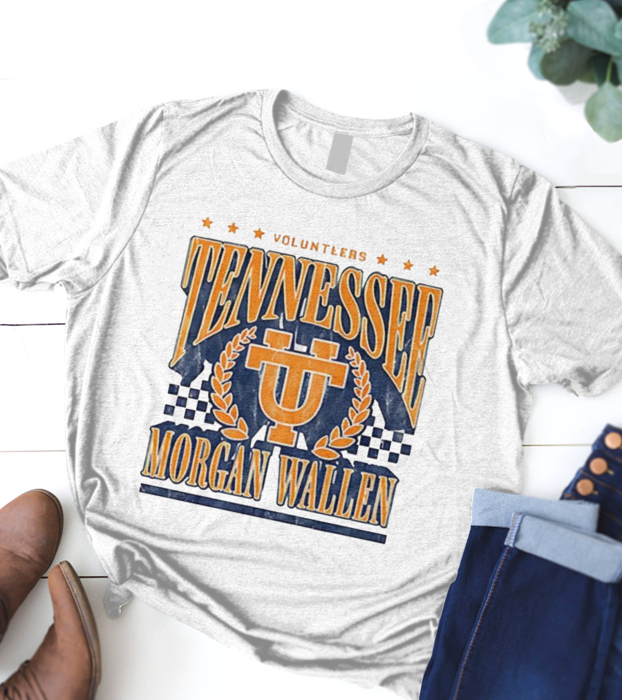 Tennessee Volunteers Morgan Wallen UT Logo T-Shirt