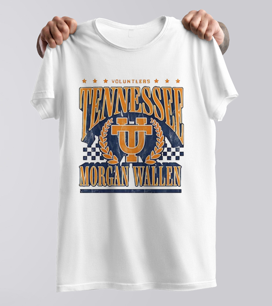 Tennessee Volunteers Morgan Wallen UT Logo T-Shirt