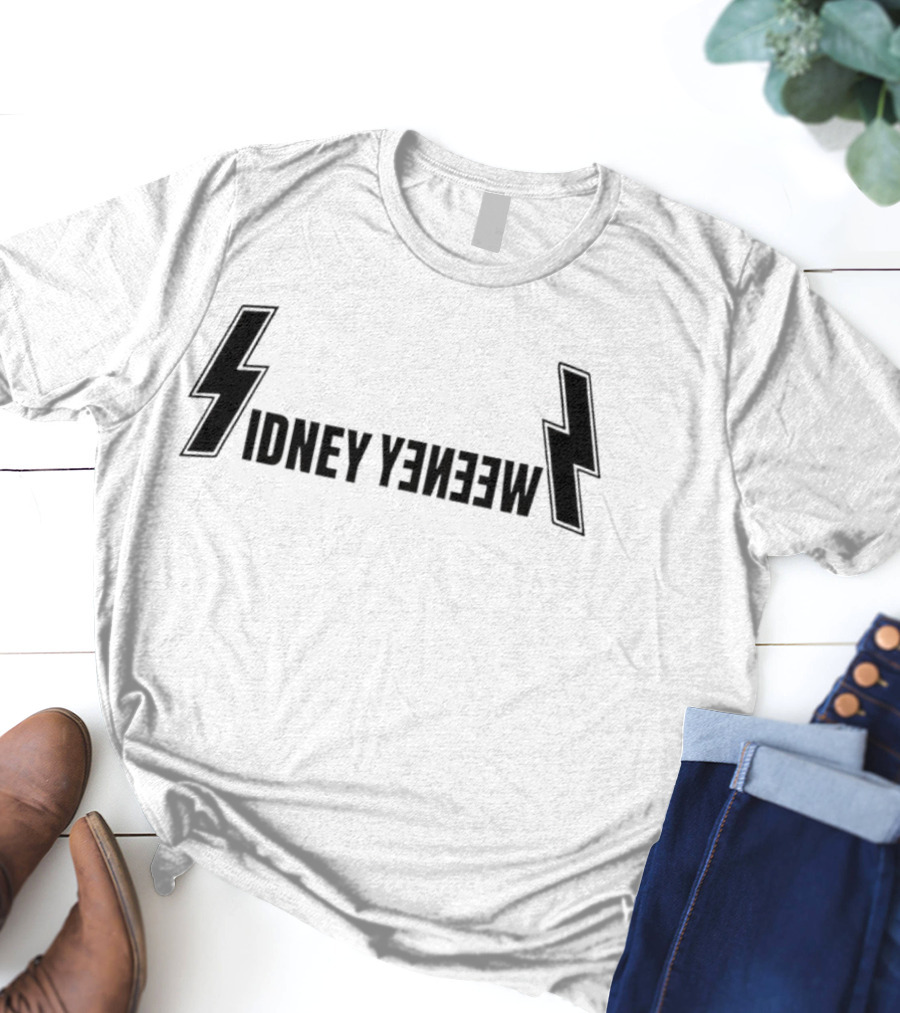 Sidney Sweeney Lightning Bolt Symbols T-Shirt