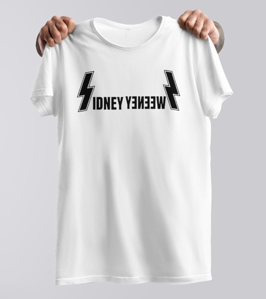 Sidney Sweeney Lightning Bolt Symbols T-Shirt