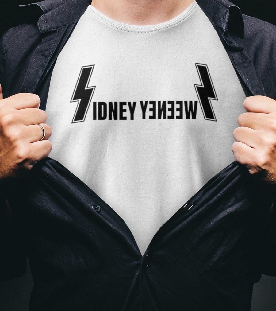 Sidney Sweeney Lightning Bolt Symbols T-Shirt