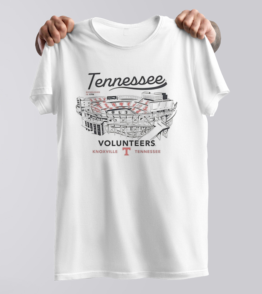 Tennessee Volunteers Neyland Stadium Knoxville Est 1794 T-Shirt