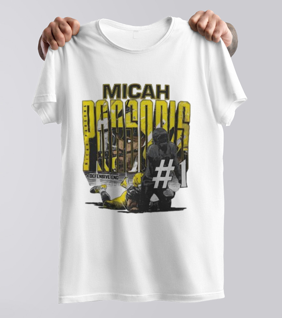 Micah Parsons Defensive End Number 1 T-Shirt